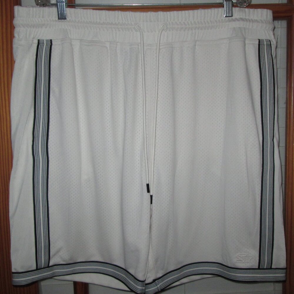 Starter Mesh Basketball Shorts Men's 2XL Pockets NEW